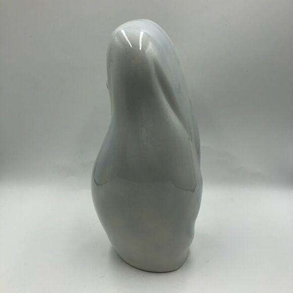 Vintage MCM Praying Virgin Mary Madonna Figurine Blue White Religious Dé… - Picture 5 of 14